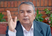 Jeep carrying NC leader Poudel meets with accident
